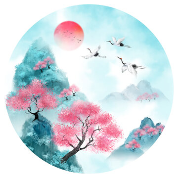 古風(fēng)山水
