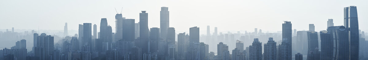 重庆天际线全景