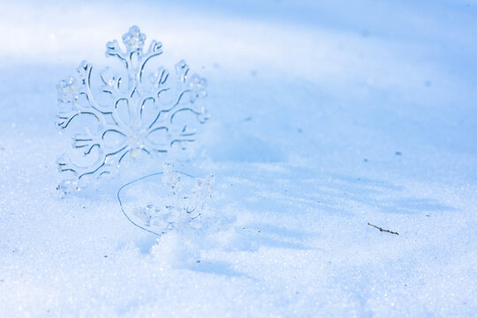 冬季雪花