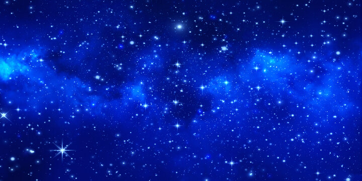 藍(lán)色星空背景