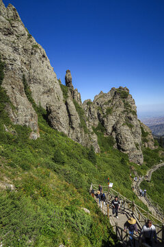 新疆天山天池风景