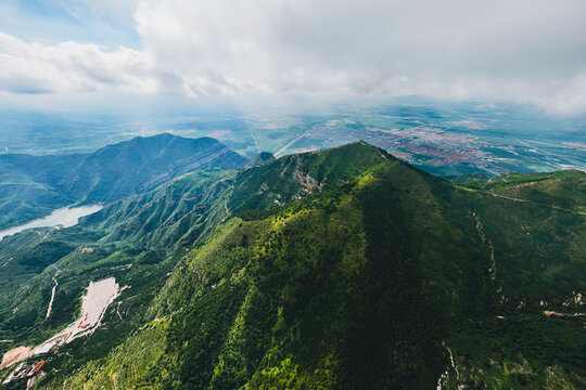 北岳恒山全貌