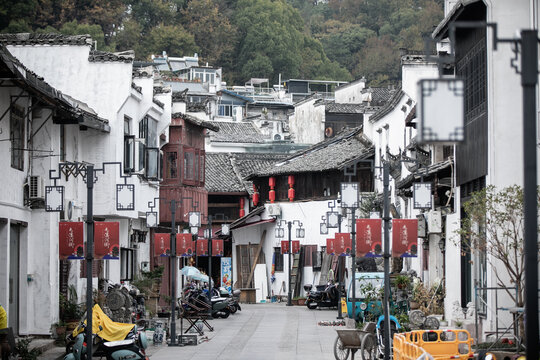 黄山屯溪老街街景