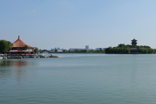 东昌湖景区