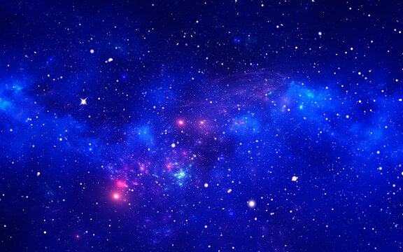 藍(lán)色星空背景