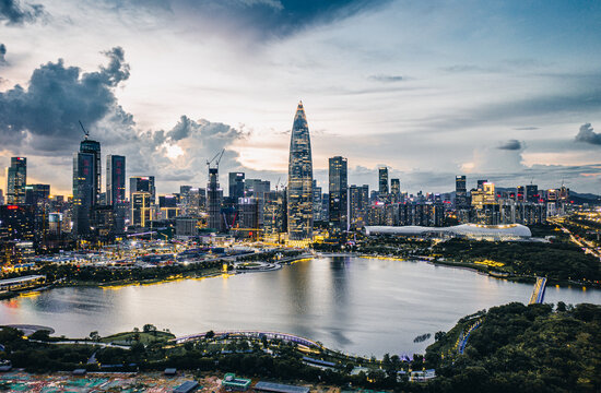 深圳湾全景