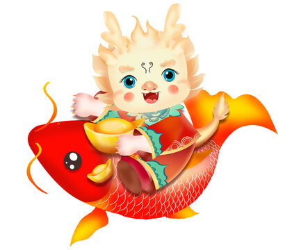 年年有魚龍年