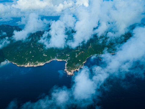 江门上川岛海岸线风景