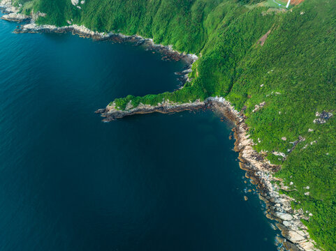 江门上川岛海岸线风景