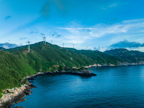 江门上川岛海岸线风景