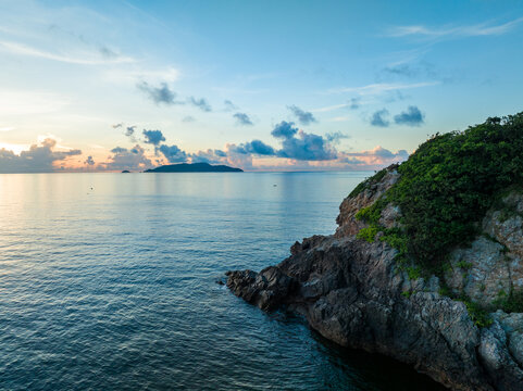 江门上川岛海岸线风景