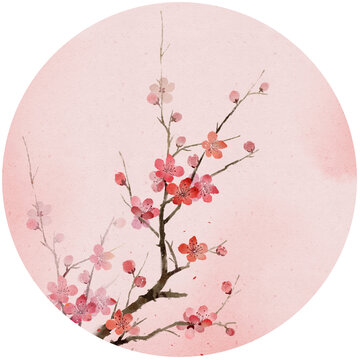 古風(fēng)紅梅