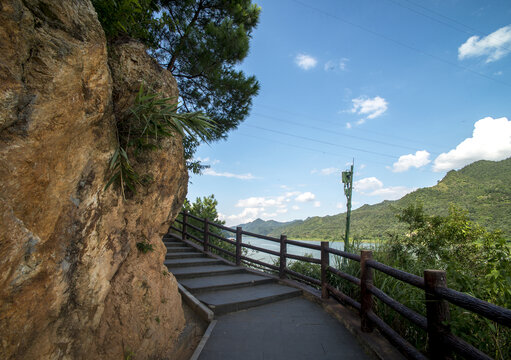 广东肇庆羚羊峡古栈道风景区