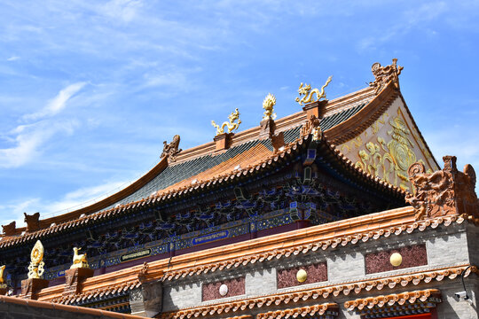 大召寺屋顶