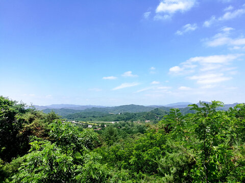 凤城山景