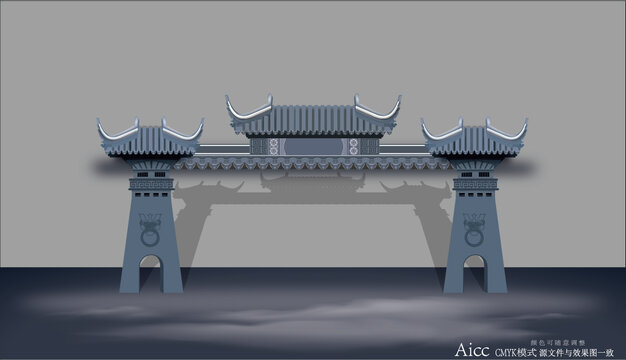 中国风建筑