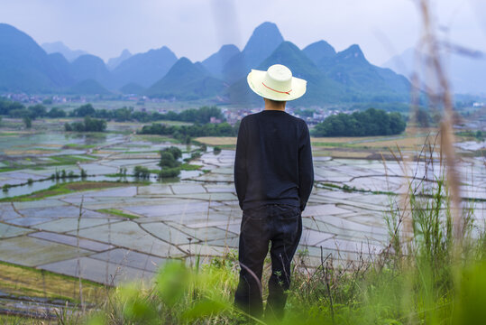 农民土地田园