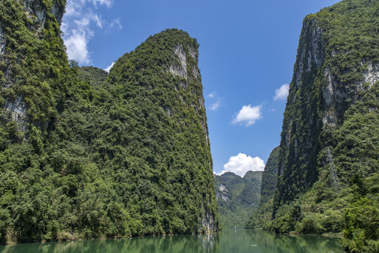 青山山水江河自然风光