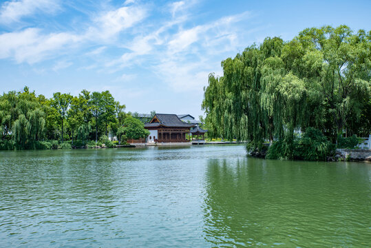 浙江嘉兴南湖公园景区景观