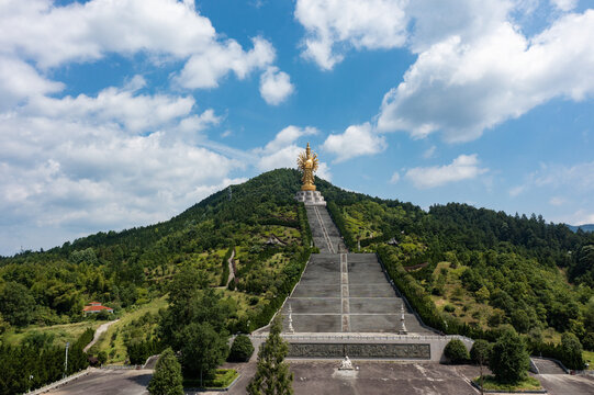 湖南长沙宁乡市密印寺千手观音