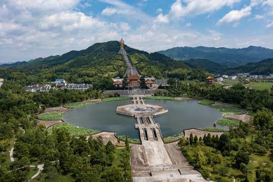 湖南长沙宁乡市密印寺千手观音