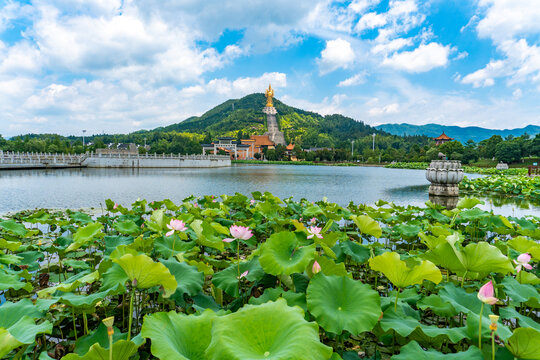 湖南长沙宁乡市密印寺千手观音