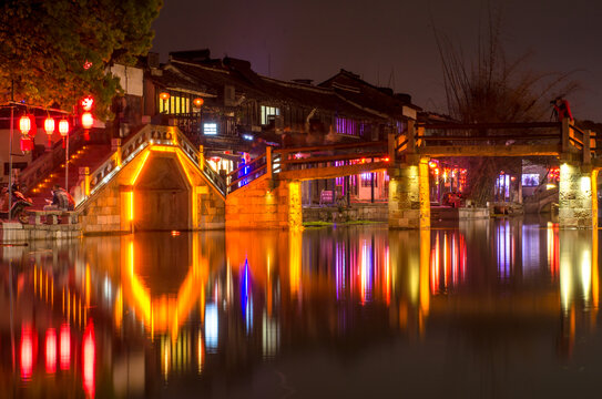 西塘古镇夜景