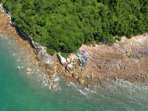 深圳大鹏新区杨梅坑海岸线