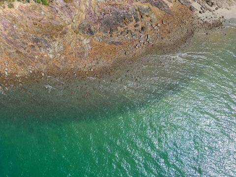 深圳大鹏新区杨梅坑海岸线