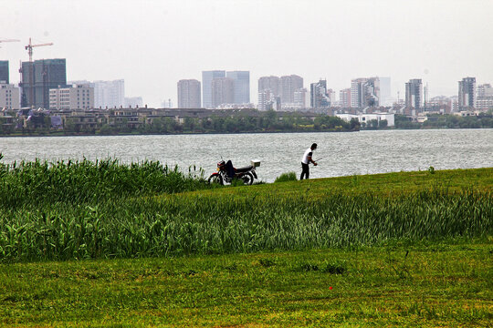 苏州独墅湖城市风貌