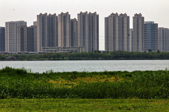 苏州独墅湖城市风景