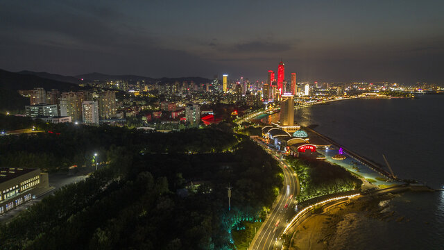 芝罘夜景