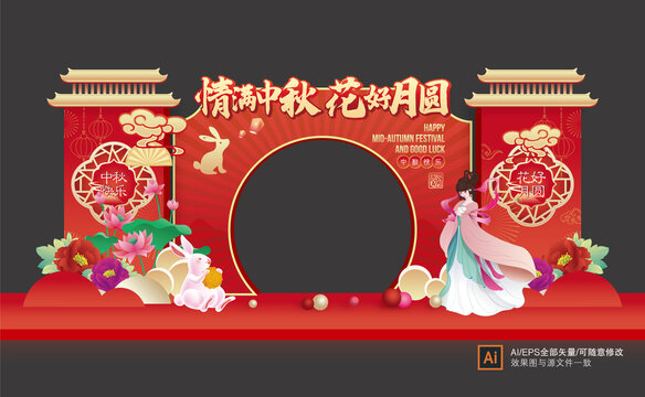 中秋門頭
