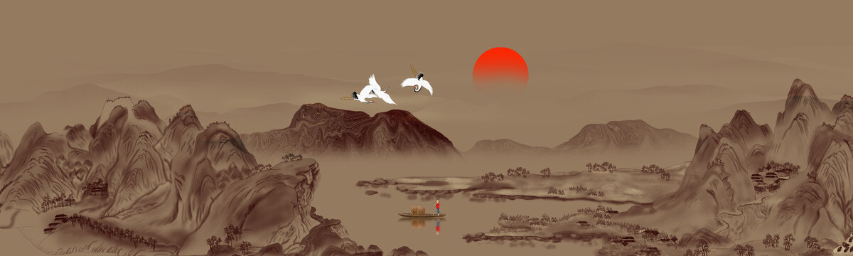古典山水畫