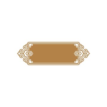 中式傳統矢量包裝標題邊框設計