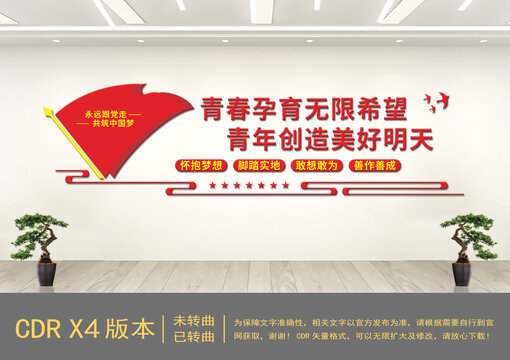 青年團黨建文化墻