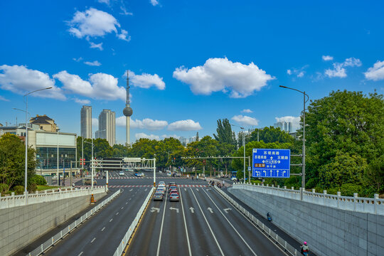 徐州和平路街景