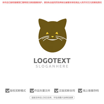 猫标志商标logo