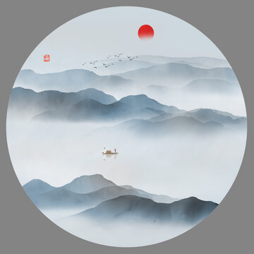 水墨畫