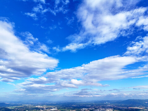 农村天空