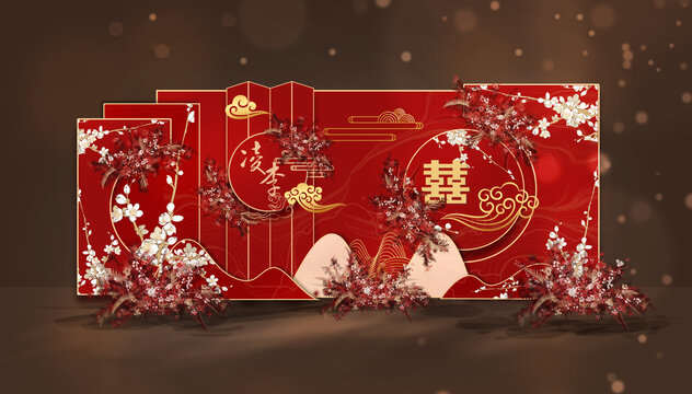 中式迎賓區(qū)