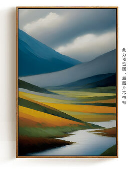 風(fēng)景油畫現(xiàn)代簡約
