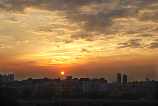 夕阳晚霞