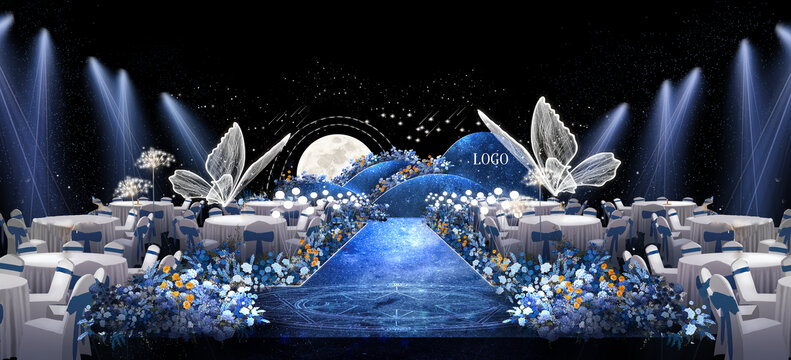 星空婚禮效果圖