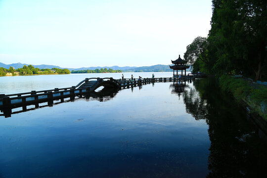 西湖山水