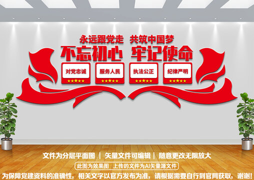不忘初心牢記使命