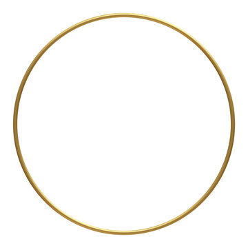 金色圆环2cm