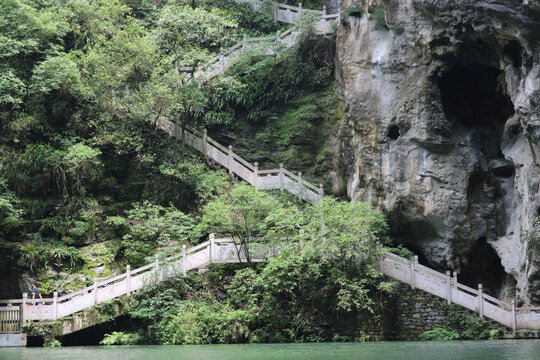 天河潭景区