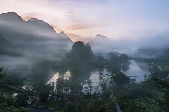 靖西鹅泉风光