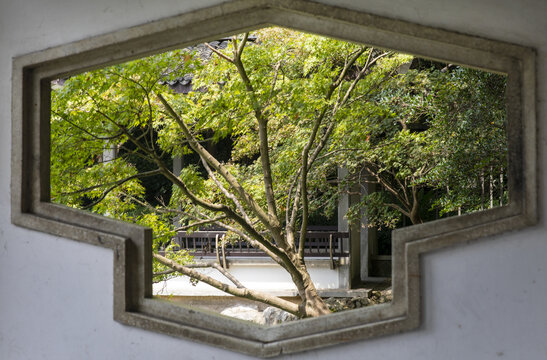 江南园林花窗